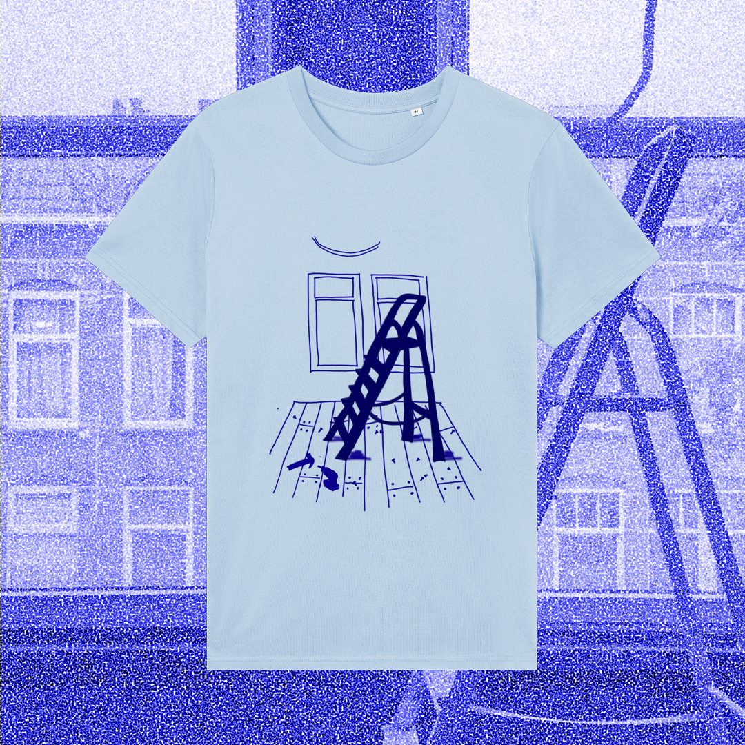 The home project, blue on blue