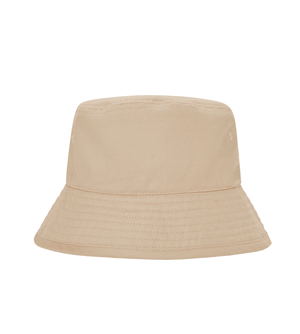 The garden chair, blue on bucket hat