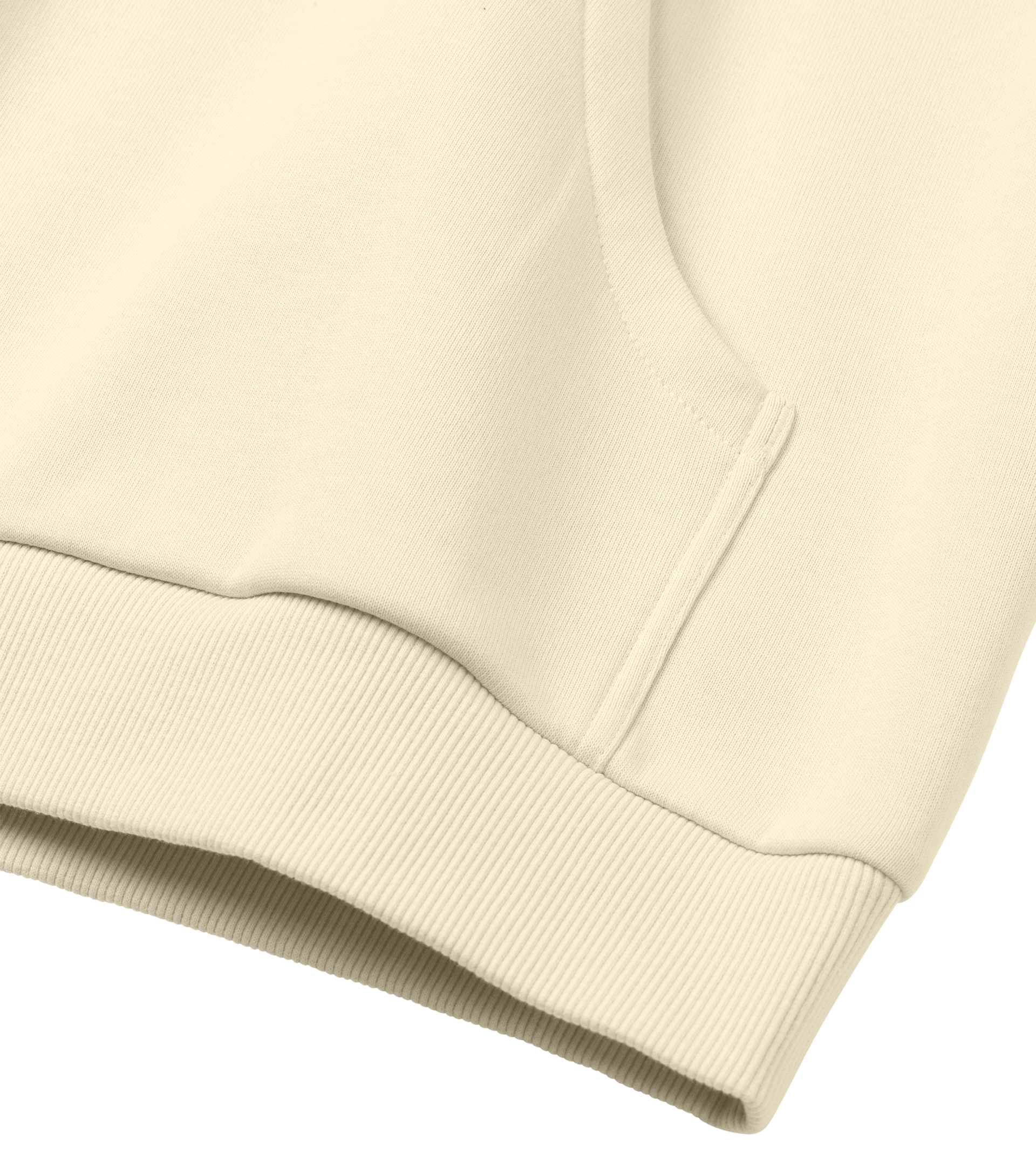 The garden chair, blue on hoodie