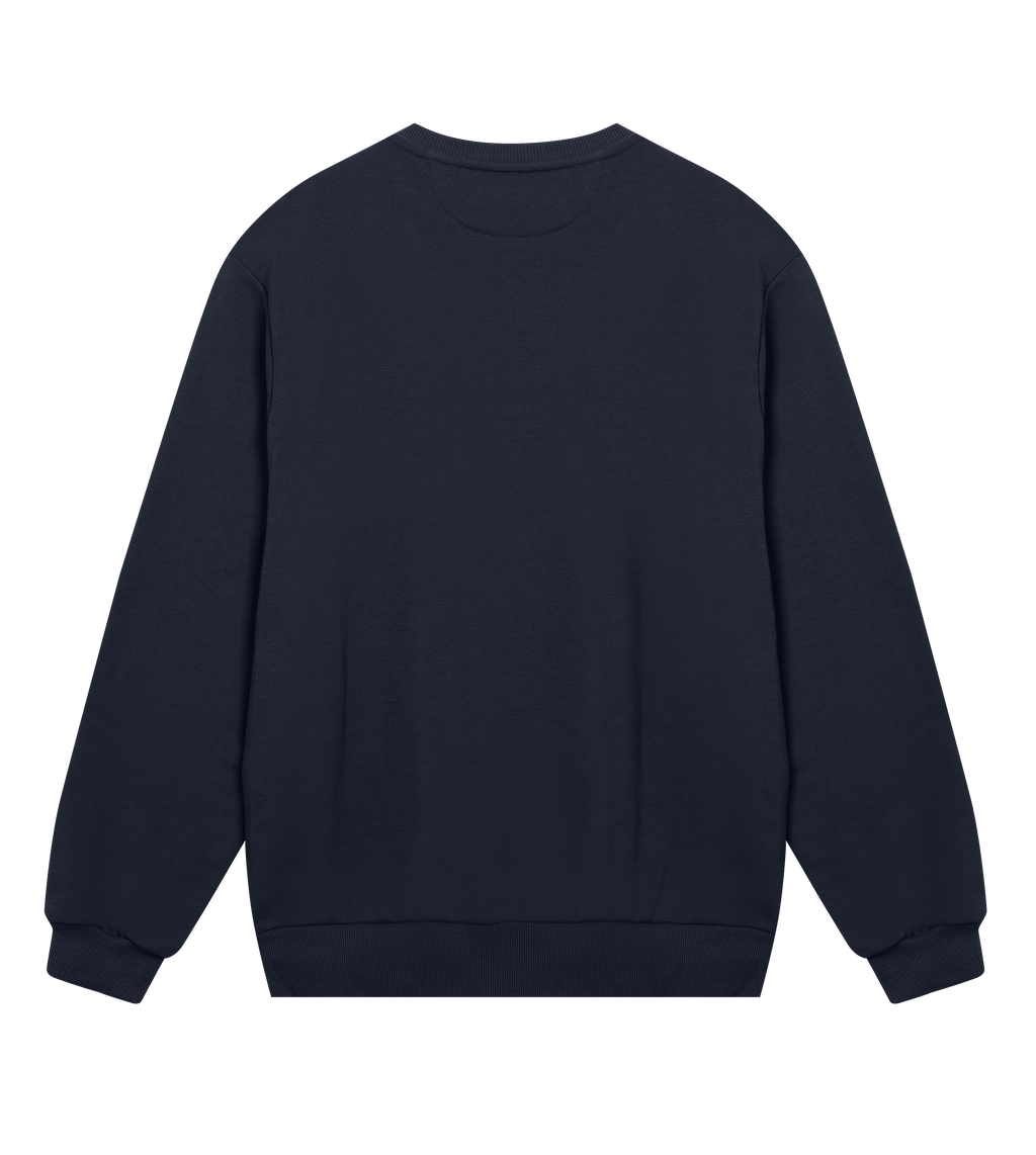 The christmas evening, yellow on dark blue